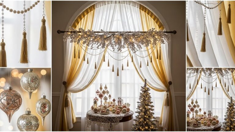 Soft Aesthetic Christmas Window Look