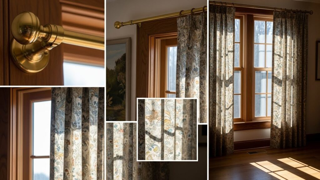 Warm Wooden Window Frames with Stylish Curtain Ideas 9 Whisk 1bc60f95c5e566d9e2e408dbd320b337dr 1