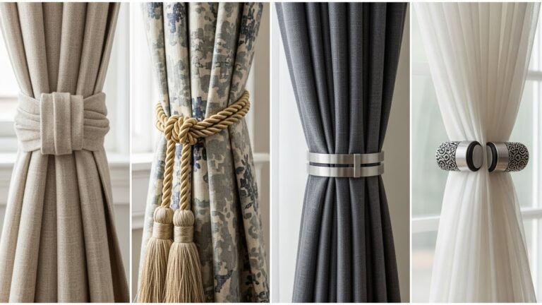 Window Curtain Tie Back Ideas