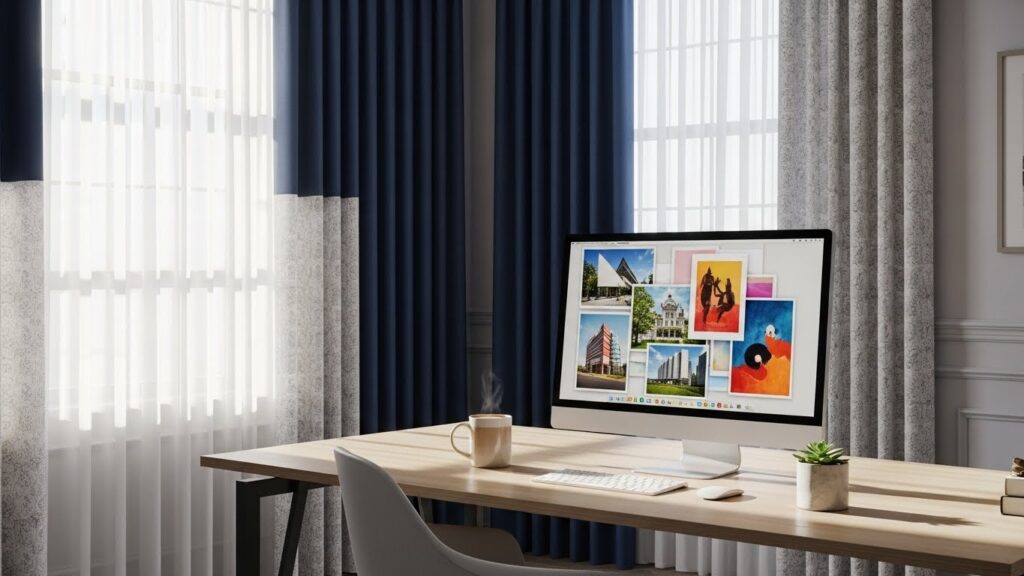 Elegant Office Window Curtains Ideas 3 Whisk f7fddb26f0d146197314e6f547331b9adr 1