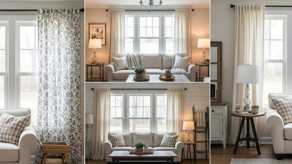 Modern Farmhouse Window Curtains USA 10 Whisk 45cf90137abb2dbbf33443d858a7907adr 1