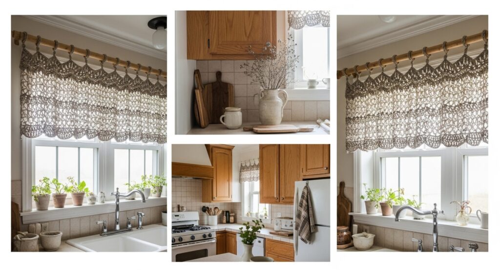 Crochet Window Curtains & Valances 4 Whisk 80b8f8bb972b57fa5df41fa9812be8a5dr