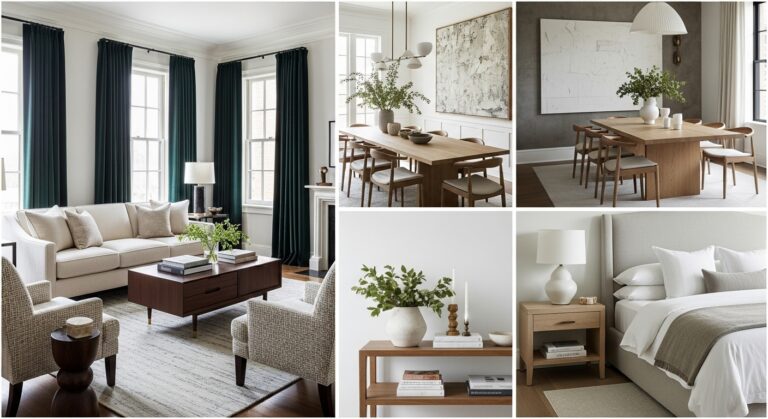 Soft Curtain Bangs for Modern Interiors