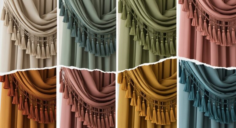  Classic Neutral Vintage Curtain Panel