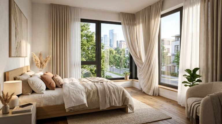 10 Best Corner Window Curtains for Bedroom Designs in 2026