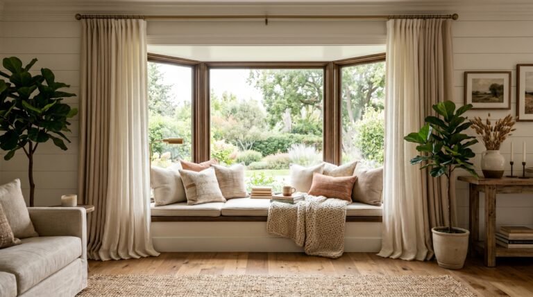 Bay Window Curtains: 15 Elegant Ideas to Transform Your Home in 2026
