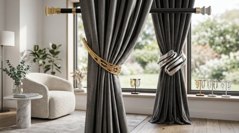 15 Window Curtain Holder Ideas for Stylish Modern Homes