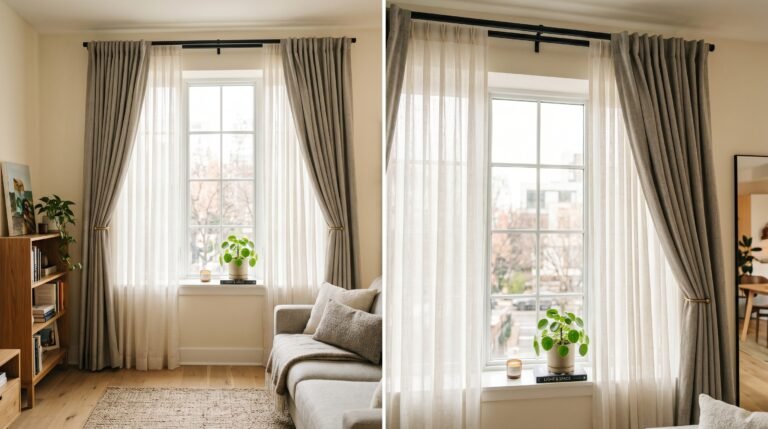 25 Apartment Window Curtain Ideas for Modern Homes (2026)