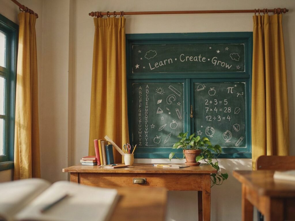 30 Amazing Back-to-School Window Ideas for Kids’ Spaces 11 high level description a casual iphone s pfpvdPToVqmFkofRh3 hFQ dbV1EUYHTvmbiryDNa92Mw